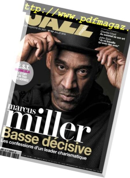 Jazz magazine – 30 juin 2018 Cover