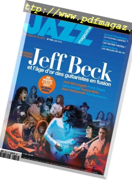 Jazz magazine – 30 mai 2018 Cover