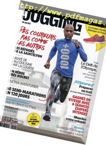 Jogging International – juin 2018 Cover