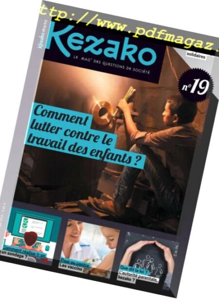 Kezako mundi – juin 2018 Cover