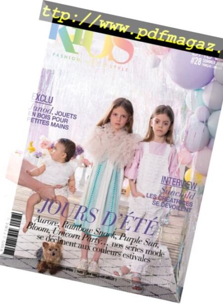 Kids – juin 2018 Cover