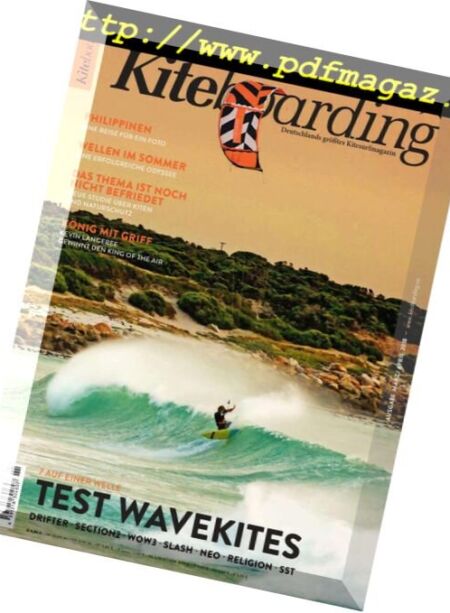 Kiteboarding Germany – Marz-April 2018 Cover