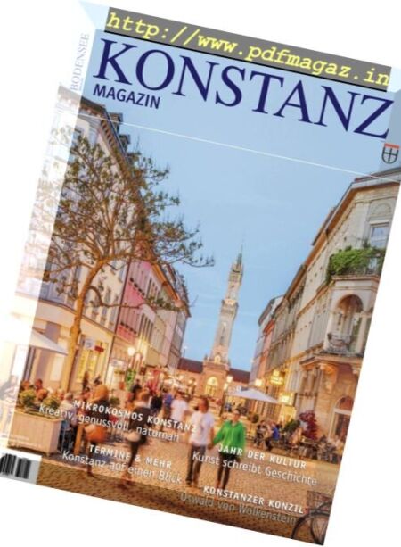 Konstanz Magazin – 2018-2019 Cover