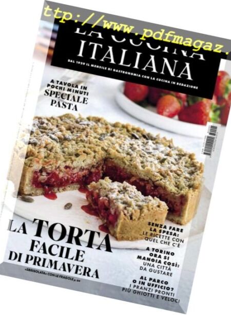 La Cucina Italiana – maggio 2018 Cover