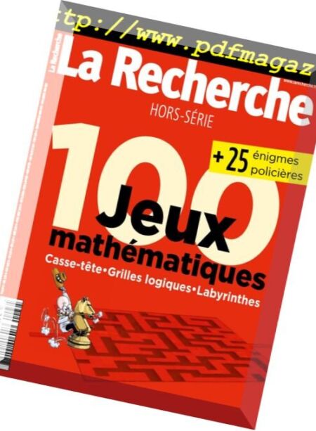 La Recherche – Hors-Serie – N.26 2018 Cover