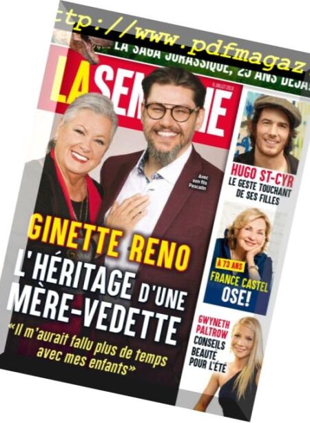 La Semaine – juillet 06, 2018 Cover