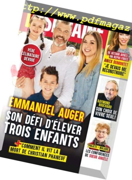 La Semaine – juin 08, 2018 Cover