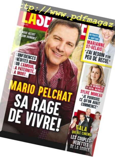 La Semaine – juin 15, 2018 Cover