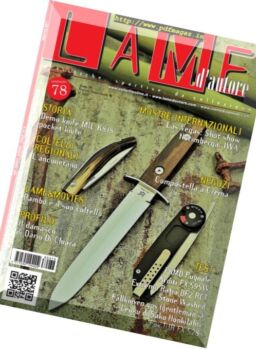 Lame d’autore – Aprile 2018
