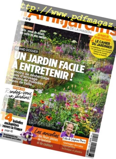 L’Ami des Jardins – juin 2018 Cover