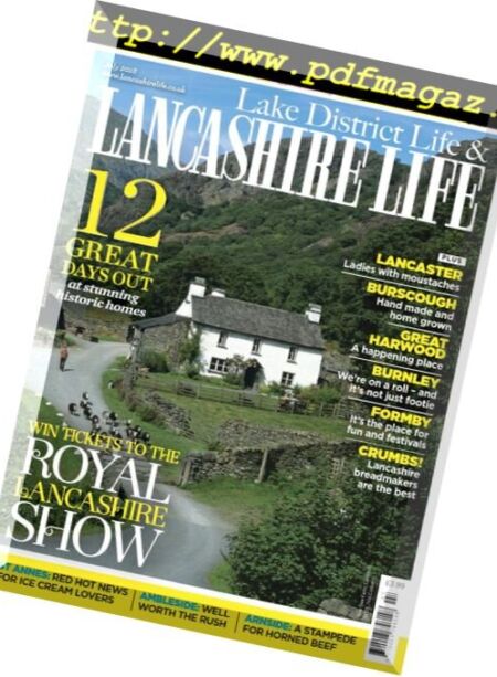 Lancashire Life – July 2018 Cover