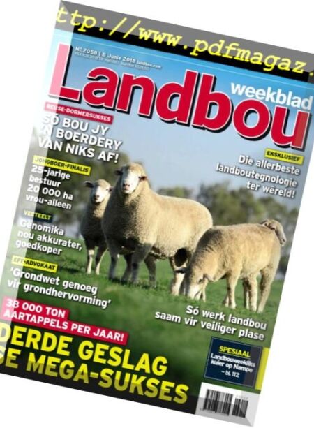 Landbouweekblad – 08 Junie 2018 Cover
