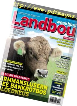 Landbouweekblad – 22 Junie 2018
