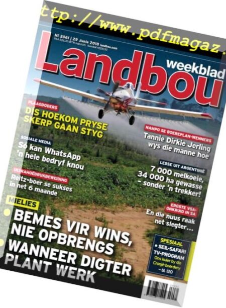 Landbouweekblad – 29 Junie 2018 Cover