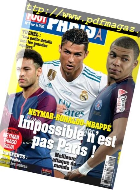 Le Foot Paris magazine – 15 juin 2018 Cover