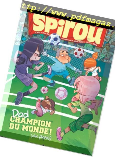 Le Journal de Spirou – 13 juin 2018 Cover