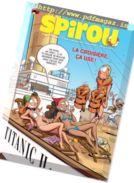 Le Journal de Spirou – 27 juin 2018 Cover