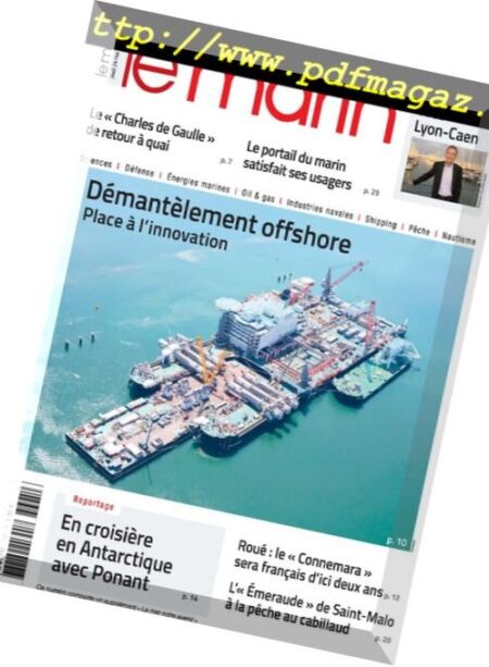 Le Marin – 24 mai 2018 Cover