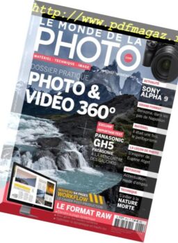 Le monde de la photo – juin 2017