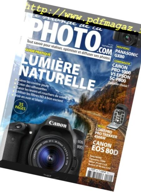 Le monde de la photo – mai 2016 Cover