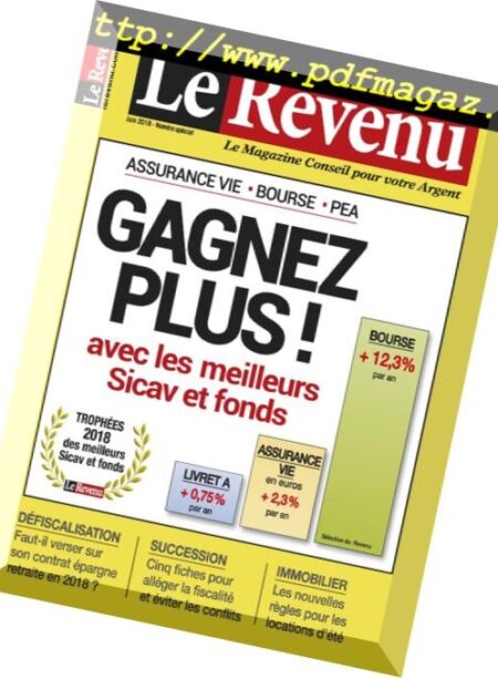 Le Revenu Placements – juin 2018 Cover