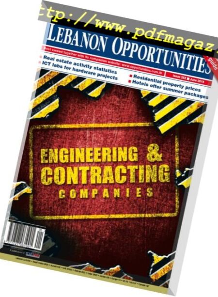 Lebanon Opportunities – June 2018 Cover