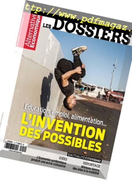 Les Dossiers d’Alternatives Economiques – juin 2018 Cover