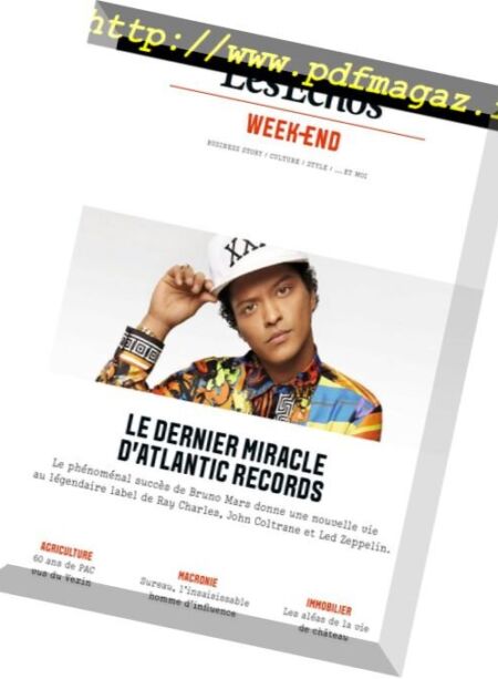 Les Echos Week-end – 1 Juin 2018 Cover