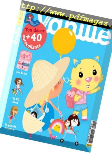 Les P’tites Filles a la Vanille – juillet 2018 Cover