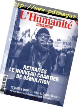 L’Humanite Dimanche – 14 Juin 2018
