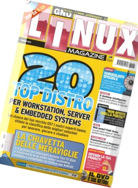 Linux Magazine – Marzo 2018 Cover