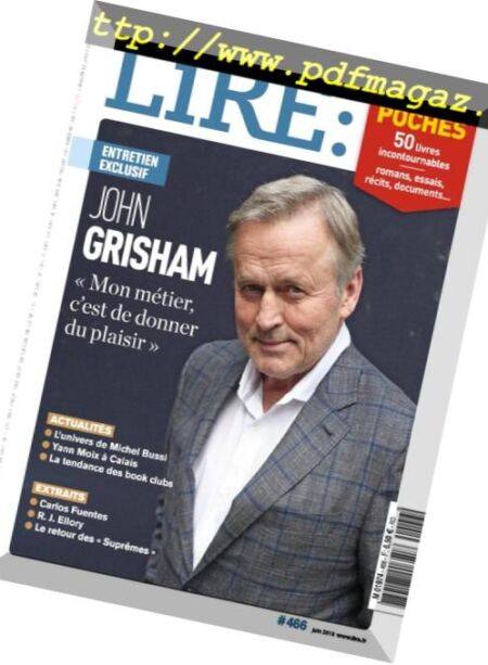 Lire – 30 mai 2018 Cover