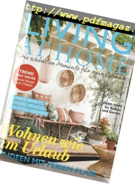 Living at Home – Juli 2018 Cover