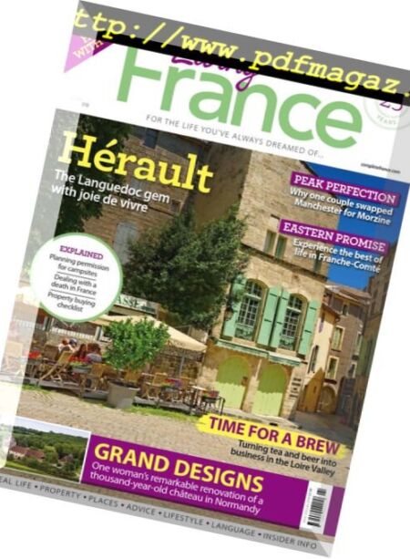 Living France – July 2018 Cover