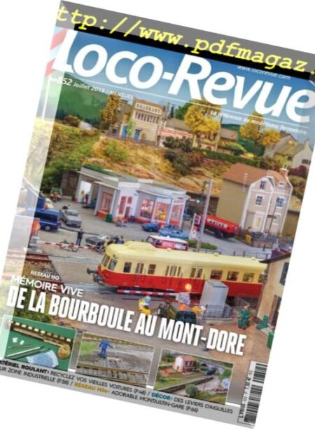 Loco-Revue – juillet 2018 Cover