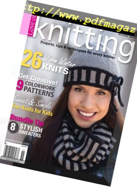 Love of Knitting – Winter 2014 Cover
