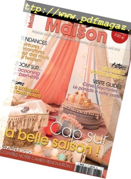L’Univers de la Maison – juin 2018 Cover