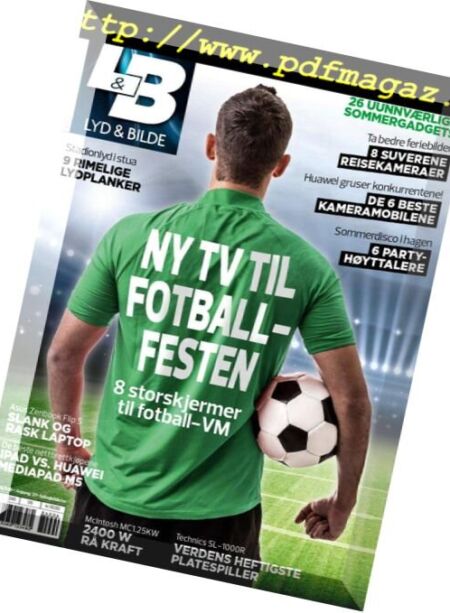 Lyd & Bilde – juni 2018 Cover