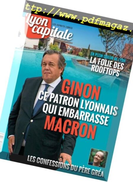Lyon Capitale – 01 juin 2018 Cover