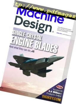 Machine Design – April 2018