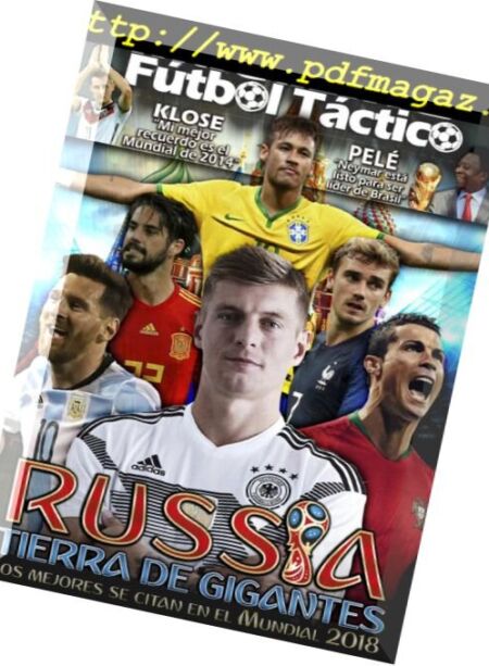 Magazine Futbol Tactico – junio 2018 Cover