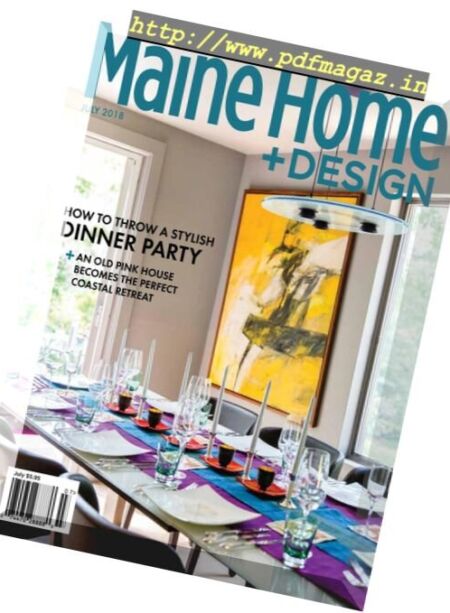 Maine Home+Design – July 2018 Cover