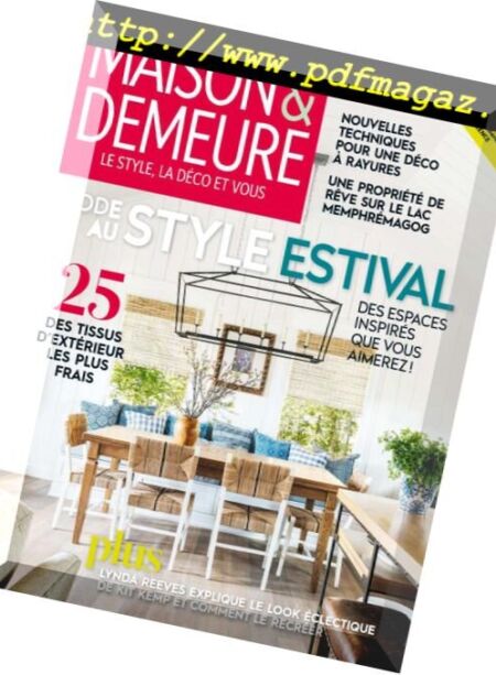 Maison & Demeure – juillet 2018 Cover