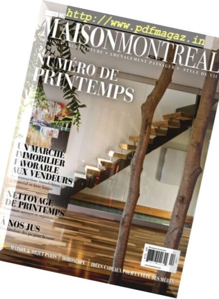 Maison Montreal – Printemps 2018 Cover