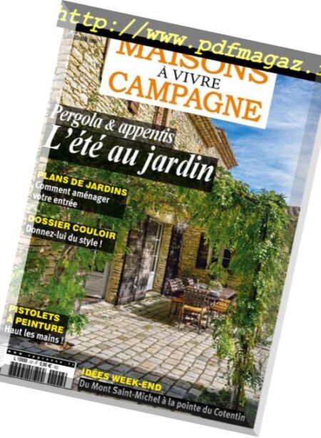 Maisons a Vivre Campagne – juin 2018 Cover