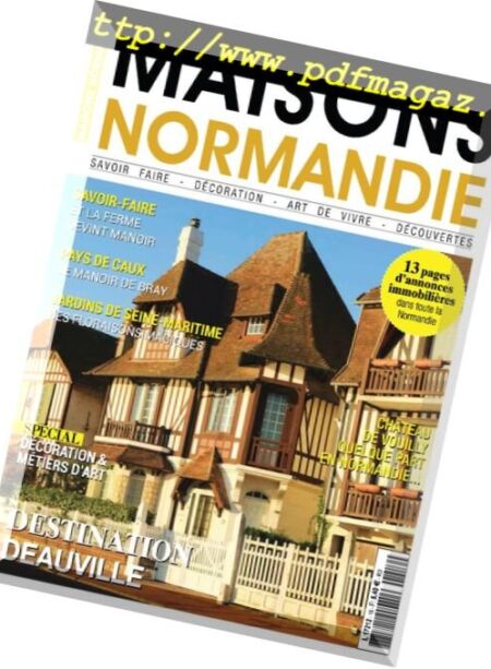 Maisons Normandie – 04 juin 2018 Cover