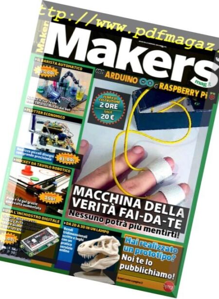 Makers Mag – Aprile-Maggio 2018 Cover