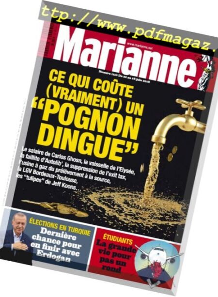 Marianne – 22 juin 2018 Cover