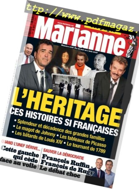 Marianne – 25 mai 2018 Cover