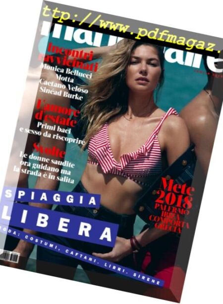 Marie Claire Italia – giugno 2018 Cover